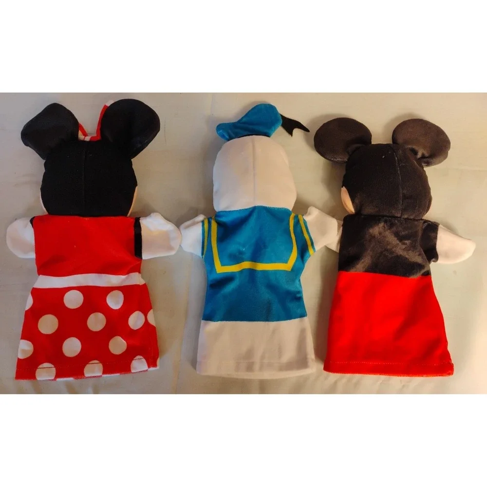 Melissa & Doug Disney Baby Mickey Minnie Mouse Donald‎ Duck Hand Puppets